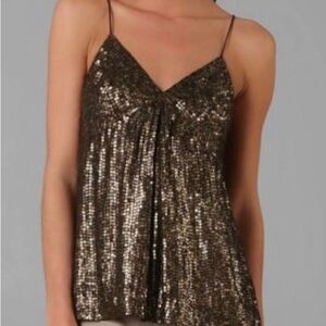Vince Metallic Sequin Camisole